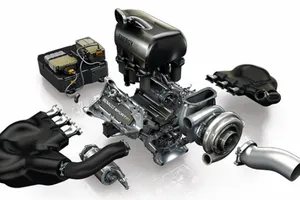 El nuevo motor Renault, diseñado especialmente para acoplarse al RS17