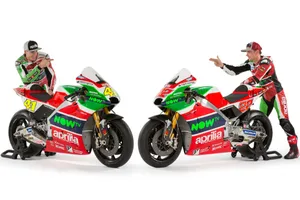 La Aprilia RS-GP 17 presume de orgullo italiano en MotoGP