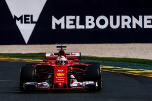 Sebastian Vettel, en primera línea 27 carreras después