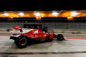 Vettel, enamorado del SF70-H: "Siempre es un placer conducirlo"