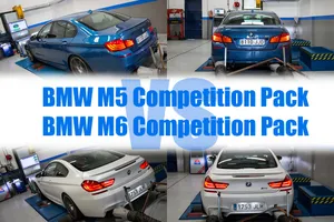 Prueba en banco de potencia: BMW M5 Competition pack vs M6 Competition pack