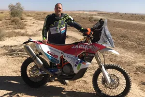 Chus Puras debuta en el Merzouga Rally con una KTM