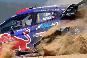 Sébastien Ogier sabe pescar en el Rally de Portugal