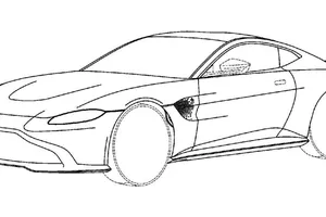 Aston Martin Vantage: su nuevo diseño se filtra por unos bocetos de patente