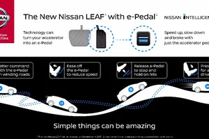 El próximo Nissan Leaf contará con un sistema de pedal único