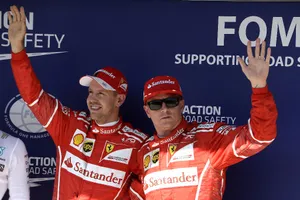 Räikkönen: "Vettel es el mejor compañero, espero que siga en Ferrari"