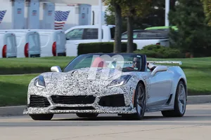 Chevrolet Corvette ZR1: al descubierto sin techo por primera vez