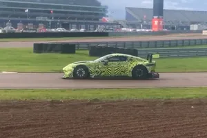 Imágenes espía del Aston Martin Vantage GTE 2018