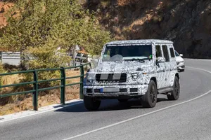 Mercedes Clase G 2018: extraña unidad con nueva configuración de escape