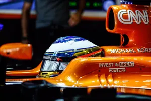 Alonso, a las puertas de la Q3: "Preferimos salir el once por los neumáticos"