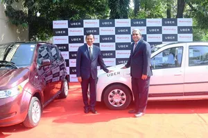 Uber se asocia con Mahindra para usar coches eléctricos en la India