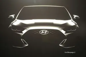 Filtrado el diseño del nuevo Hyundai Veloster a unas semanas de su debut en el Salón de Detroit
