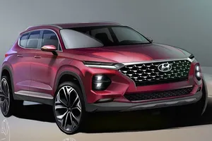 Hyundai anticipa el nuevo Santa Fe con unas ilustraciones