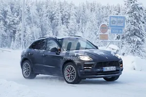 El nuevo Porsche Macan 2018 se enfrenta a la nieve en el norte de Europa