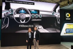 Mercedes llega al Mobile World Congres 2018 con importantes novedades