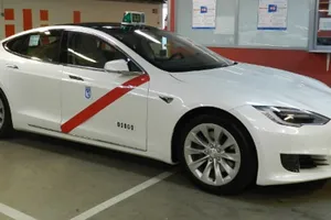 El Tesla Model S es autorizado como taxi en Madrid