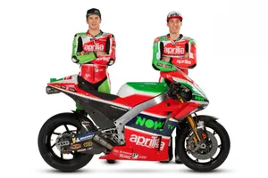 Aprilia presenta la nueva RS-GP de MotoGP 2018