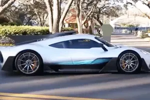 El superdeportivo Mercedes-AMG Project One, grabado en vídeo en Estados Unidos