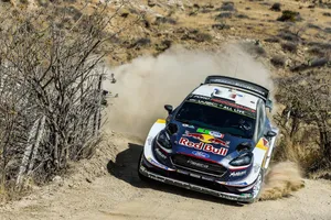 Los pinchazos juegan a favor de Sébastien Ogier en México