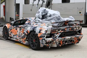 El esperado Lamborghini Aventador SuperVeloce Jota estrena camuflaje