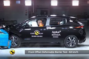 El nuevo Nissan Leaf 2018 obtiene 5 estrellas en las pruebas Euro NCAP