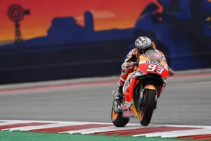 Pole y sanción de Marc Márquez en el GP de las Américas