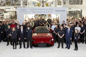El nuevo Aston Martin Vantage comienza su producción en Gaydon