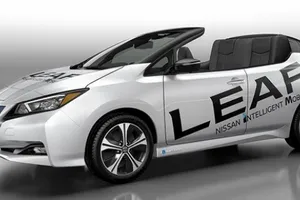 Nissan presenta una versión descapotable conceptual del Leaf