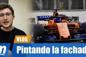 [Vídeo] Alonso y Vandoorne, pintando la fachada