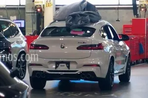 El nuevo BMW X4 M 2019 cazado al desnudo por primera vez