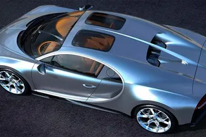 El Bugatti Chiron estrena versión Sky View con techo de cristal