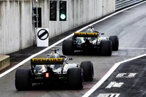 El 'party mode' de Renault pasa inadvertido para Sainz y Hülkenberg