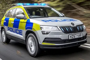 El nuevo Skoda Karoq se viste de policía en el Reino Unido