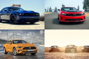 Mustang vs Camaro vs Challenger: las nuevas gamas 2019 continúan la lucha