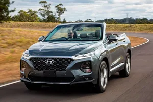 El nuevo Hyundai Santa Fe se convierte en un SUV descapotable de 7 plazas