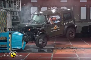 Malas noticias para el nuevo Suzuki Jimny, solo obtiene 3 estrellas Euro NCAP