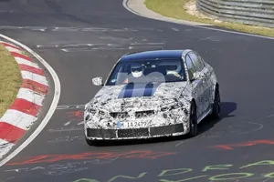 La nueva generación del BMW M3 G80 llega a Nürburgring con menos camuflaje