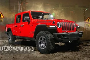 El nuevo Jeep Wrangler Scrambler pick-up se estrenará en Los Ángeles