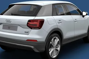 El Audi Q2 estrena el acabado de pintura mate parcial en grandes volúmenes