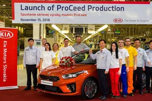 El nuevo Kia ProCeed 2019 ya está siendo producido en Eslovaquia