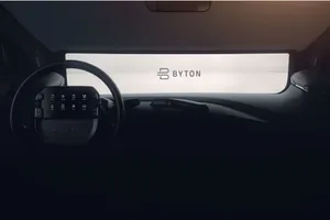 Byton adelanta un teaser del interior del M-Byte, que se desvelará en el CES 2019