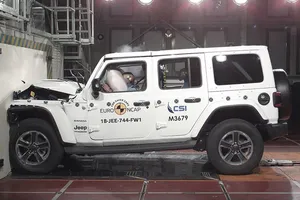 El nuevo Jeep Wrangler suspende en las pruebas Euro NCAP