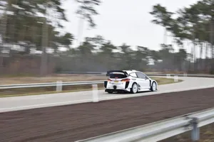 M-Sport evalúa en Bélgica la aerodinámica del Fiesta WRC