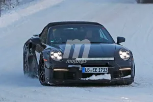 Primeras imágenes del nuevo Porsche 911 Turbo S Cabriolet (992)