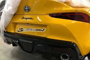 La trasera del Toyota Supra filtrada al desnudo