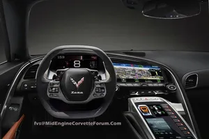 Filtrado el interior del nuevo Chevrolet Corvette C8 al desnudo