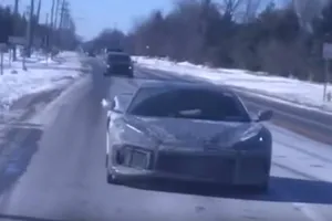 Los prototipos del Chevrolet Corvette C8 estrenan nuevo spoiler