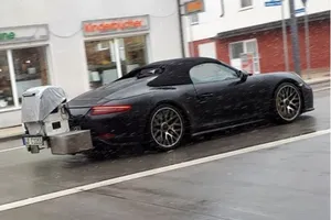 El Porsche 911 Speedster (991) cazado durante sus tests de emisiones