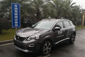 PSA amplía sus pruebas de conducción autónoma hasta China