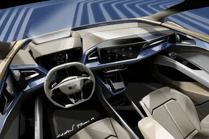 Audi ofrece un adelanto del interior del Q4 e-tron Concept